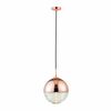 Kulista lampa zwis Paloma 68956 Endon transparentna miedziana
