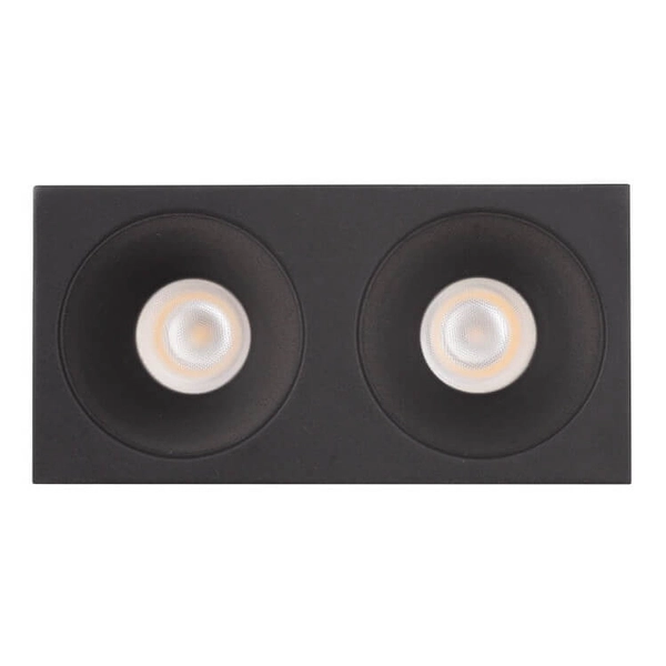 Wpuszczany moduł sufitowy MODULAR HM180 2L Maxlight LED 6W 3000K czarny