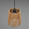 Zwisająca lampa Holm R31041026 RL Light zwis cage do salonu brązowy czarny