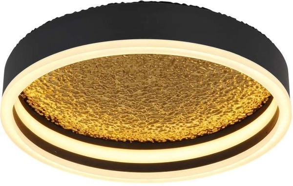 Lampa przysufitowa Hedi 48460-24 LED 24W 3000K czarna złota