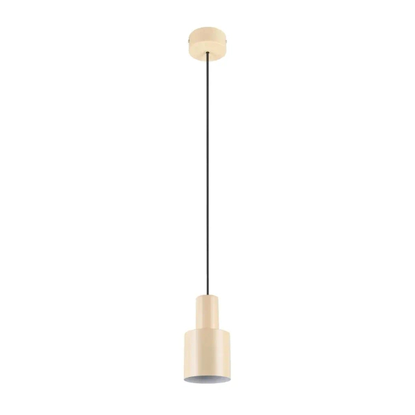 Beżowa lampa Agudo 319400144 tuba sufitowa z regulacją 1x10W E27