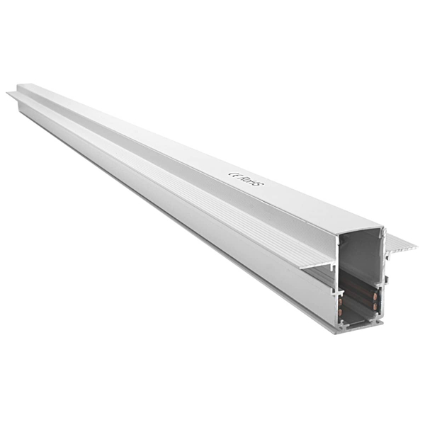 Szyna magnetyczna podtynkowa 831 Domeno LED metalowa biała