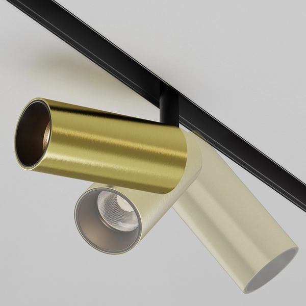 Regulowana lampa szynowa magnetyczna Focus TR032-2-5W3K-M-BBS LED 5W 3000K mosiądz