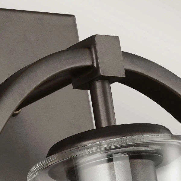 LAMPA ścienna MARLENA FE-MARLENA1-ANBZ Elstead FEISS industrialna OPRAWA kinkiet metalowy brąz antyczny