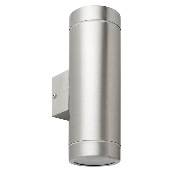 Kinkiet ścienny do salonu Palin XL 98437 metalowy tubka IP44 srebrna