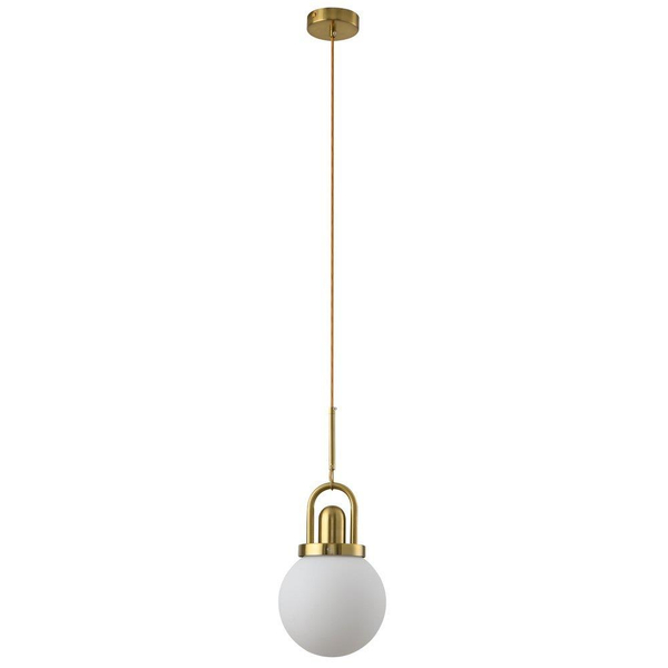 Sypialniana lampa wisząca Pearl SMP0093 Step kula art deco złota