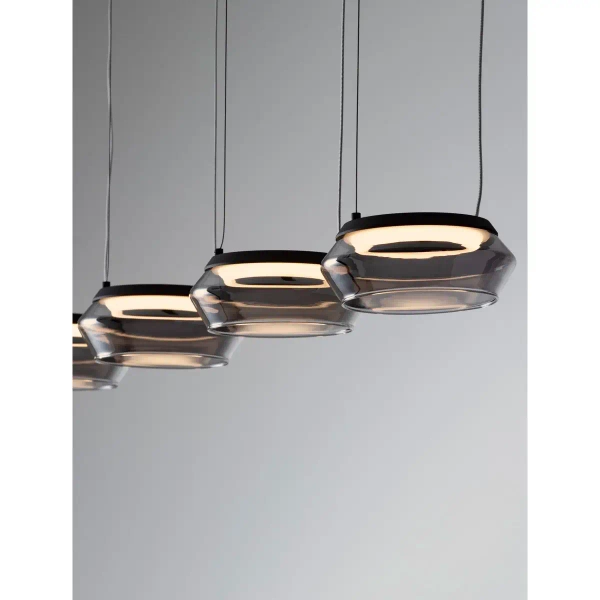 Wielopunktowa wisząca lampa OVANIRA LE45197 LED 40W 3000K czarna