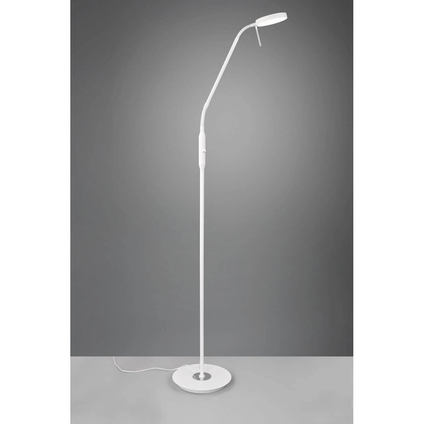 Podłogowa lampa NEMIO DL131423310 LED 12W 2300-4000K regulowana biały