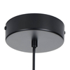 Salonowa lampa wisząca Elipse 60217A-S LED 12W 3000K okrągła czarny mat