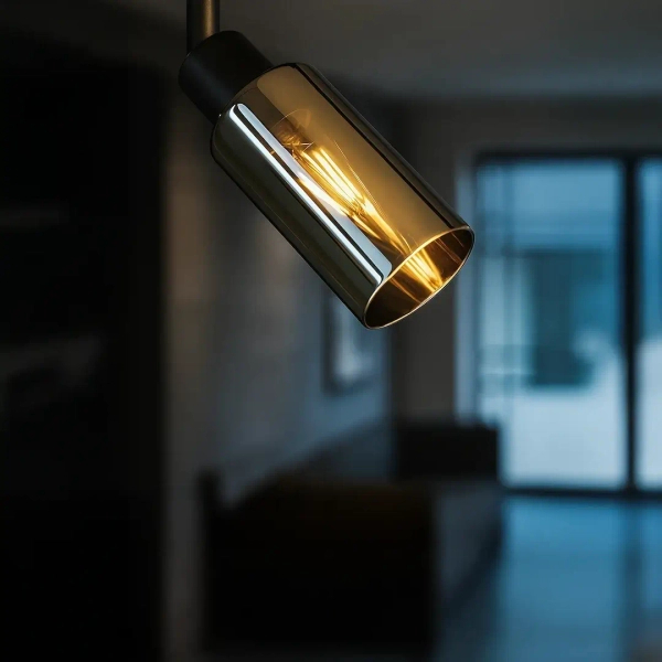 Industrialna szynowa lampa 1-fazowa Como Track ML2277 tubka czarny