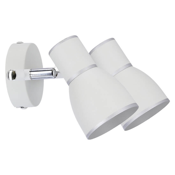 Kuchenna lampa przysufitowa Fido 92-63373 biała chrom