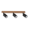 Reflektor sufitowy potrójny Top Wood 3292 TK Lighting okrągły drewniany