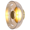 Kinkiet ścienny Disco ST-1331-W Step LED 5W 3000K szklany klosz złota