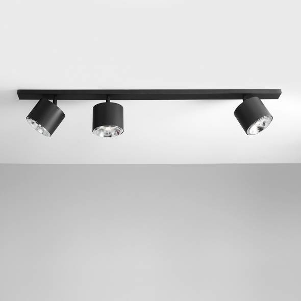 Regulowana lampa sufitowa BOT 1047PL_E Aldex metalowe tuby czarne