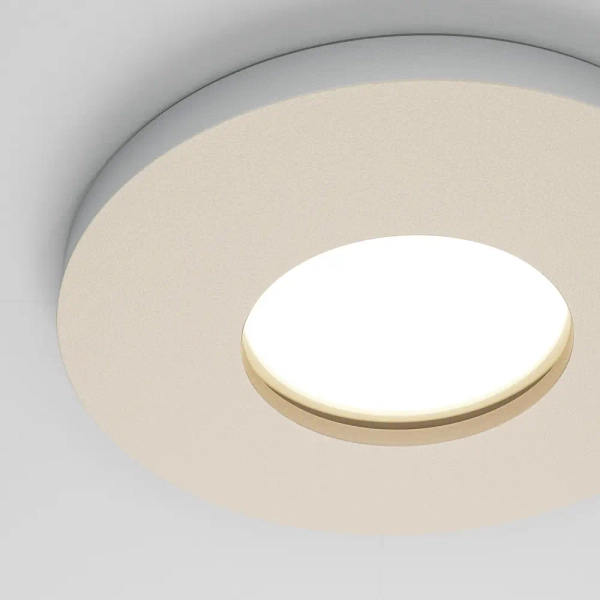 Łazienkowa lampa wpustowa Stark DL083-01-GU10-RD-W IP65 okrągła biała