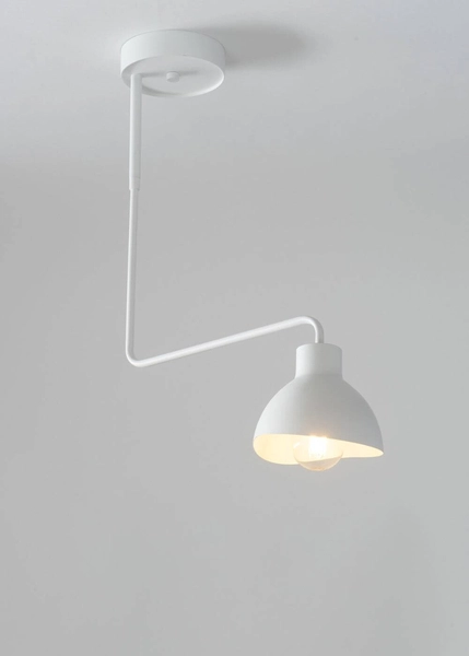 Sufitowa lampa kierunkowa Holi 1-punktowa biała do holu