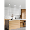 Plafon sufitowy COOKIE 612900134 Trio tubka do kuchni czarny biały