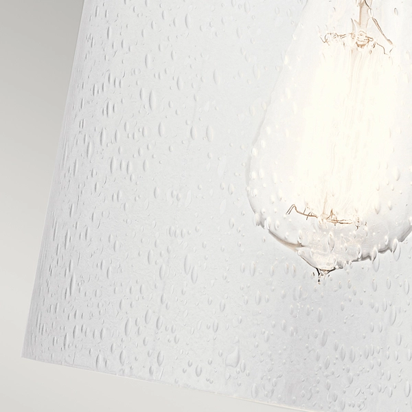 Kinkiet naścienny QN-KITNER1-NBR bubbles szkło mosiądz