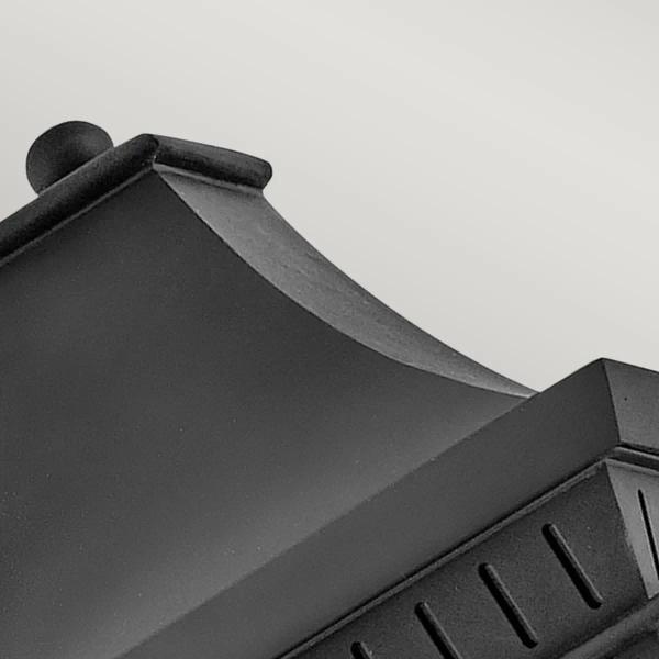 Elewacyjny kinkiet ścienny Chapel Hill HK-CHAPEL-HILL7-MB IP44 czarny