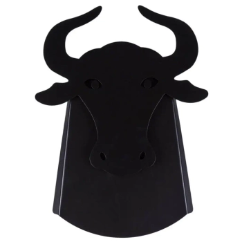 Lampa ścienna ORIGAMI BULL-B metalowa kinkiet LED 6W 3000K byk czarny