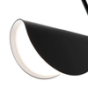 Lampa wisząca ruchoma Mollis MOD126PL-01B minimalizm czarna