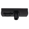 Szynowy adapter 1-fazowy Slim 11030 z hamulcem czarny
