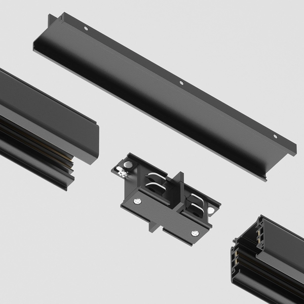 Mechaniczny uchwyt do systemu szynowego trójfazowegoTrinity TRA005TL-31B Maytoni czarny