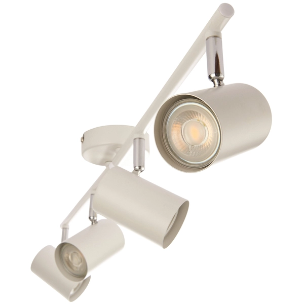 Lampa sufitowa reflektorki Arezzo 73686 Saxby biała chrom