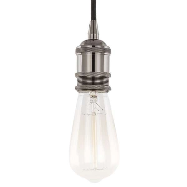 Industrialna lampa wisząca CLASSO DS-M-034 SHINY BLACK loft czarny