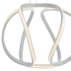 Ledowa wisząca lampa Alonsa ALO012 LED 16W 3000K ringi biały