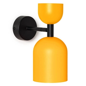 Kinkiet naścienny do sypialni Supuru SUK15020 nad łóżko żółty