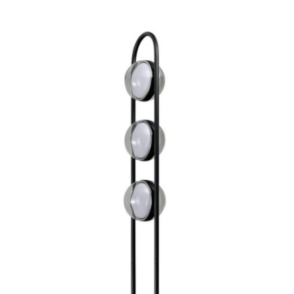 Designerska lampa stojąca ASTRID czarna AZ6893 3xLED 3000K ściemnialna