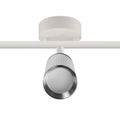 Potrójna lampa sufitowa Frida 4202 Ideus metalowa tuba biała