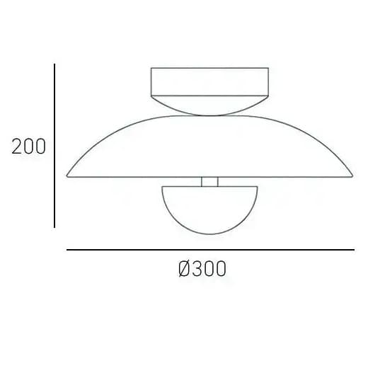 Kuchenny plafon Sydney C01048WH Cosmolight LED 7W metalowy biały srebrny