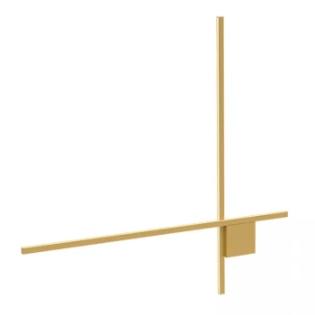 Dekoracyjny kinkiet na ścianę 23105 LED 24W 3000K liniowy złoty