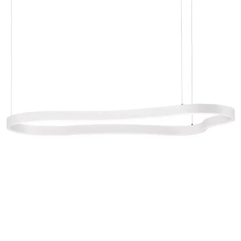 Asymetryczna lampa wisząca VELBANO LE45416 LED 61W 3000K biały