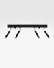 LAMPA sufitowa SL.0900 metalowa OPRAWA tuby regulowane loftowe czarne