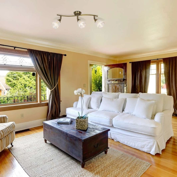 LAMPA sufitowa MARTHA 5017 Rabalux klasyczna OPRAWA szklane reflektorki brąz antyczny przezroczysta