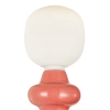Ceramiczna ścienna lampa Latera WL-94331-1S-RED opal kula czerwony