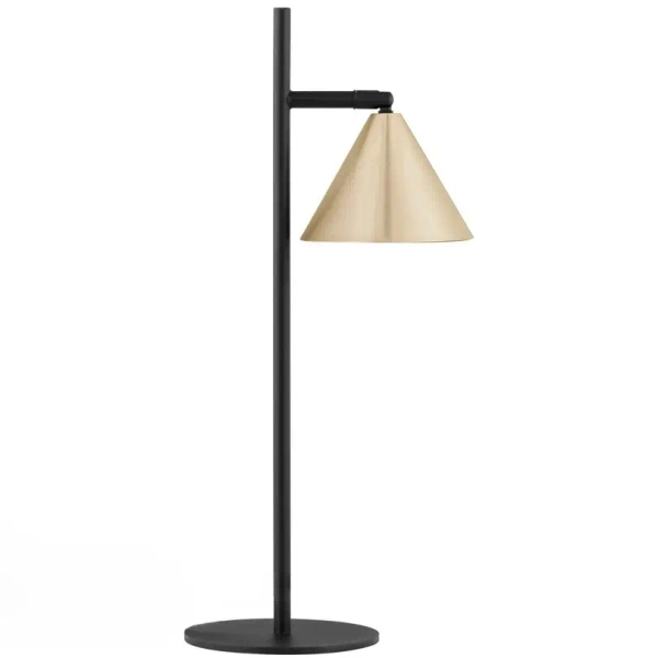 Elegancka lampka stołowa do biura SALVADO LE45598 złota