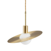 Designerska lampa wisząca Jupiter ST-1737M Step szczotkowany złoty