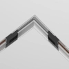 Narożny łącznik do szyn magnetycznych Exility TRA034CL-42.12W biały