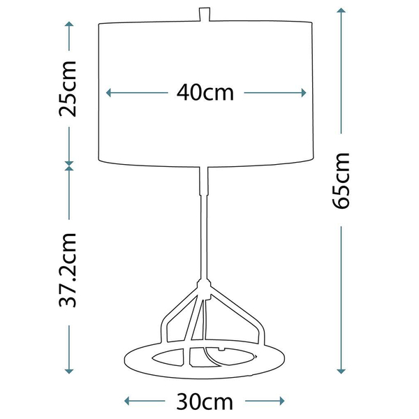 LAMPKA biurkowa VICENZA-TL-WPN Elstead metalowa LAMPA stojąca stołowa biała polerowany nikiel srebrna