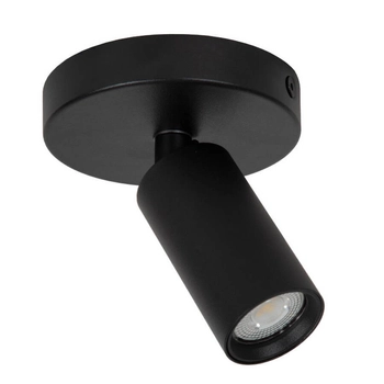 Nasufitowa lampa tuba RITMO 09942/01/30 do salonu czarna