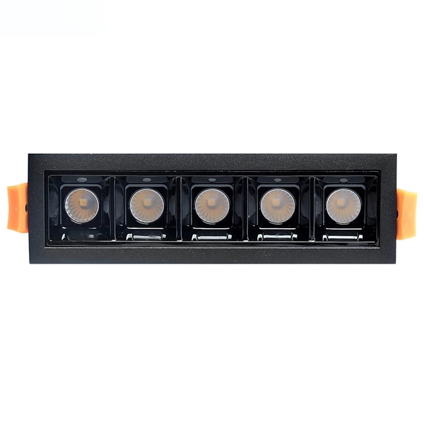 Sufitowa lampa liniowa 581 Domeno LED 10W 4000K metalowa czarna