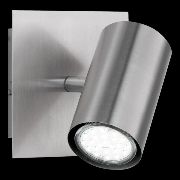 Lampa ścienna VANTOS DL107802400 Trio rurka regulacja na korytarz srebrna