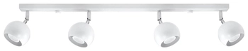 LAMPA sufitowa SL.0441 regulowana OPRAWA listwa SPOT kule balls białe