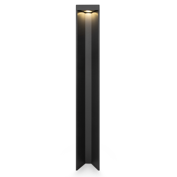 Słupek zewnętrzny ogrodowy Essen O596FL-L9GR4K1 LED 9W 4000K szary