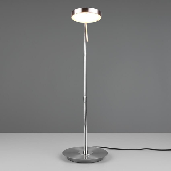 Regulowana lampka biurkowa NEMIO DL107523310 LED 12W 2300-4000K srebrny