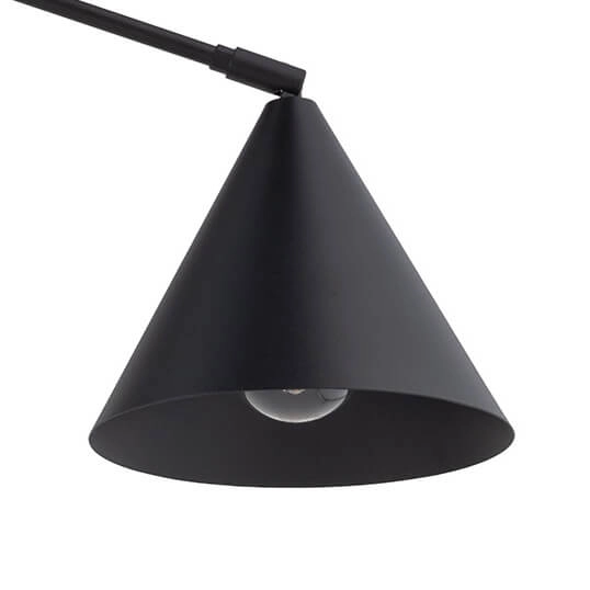 Plafon do jadalni Galaxy 40936 Sigma z regulacją na wysięgniku czarny